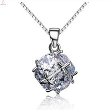 Fashion 925 Sterling Silver Zircon Pendant Jewelry